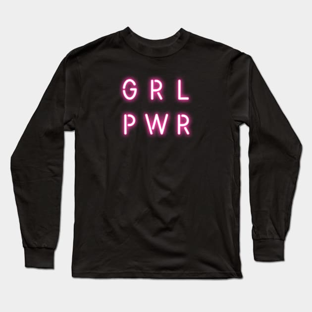 Girl Power , Feminist Design , Feminism Long Sleeve T-Shirt by Utopia Shop